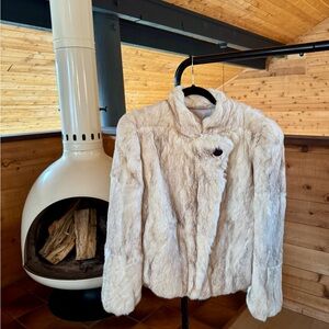 Vintage Women’s B.B. Dakota Rabbit Fur Coat